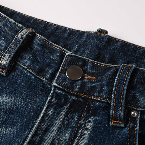 Men Trendy Jeans High-street trendy apparel