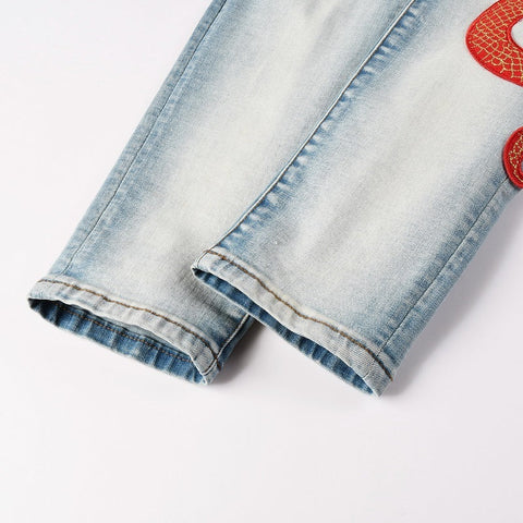 Men Trendy Jeans High-street trendy apparel