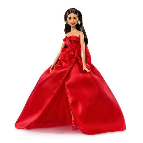Barbie Signature 2026 Holiday Barbie Doll with Brown Hair