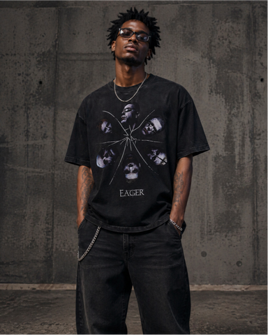 Vintage Washed Portrait Graphic Tee