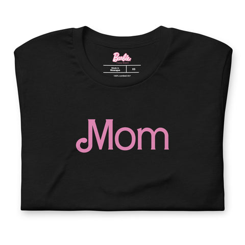 Barbie Mom Black T-Shirt