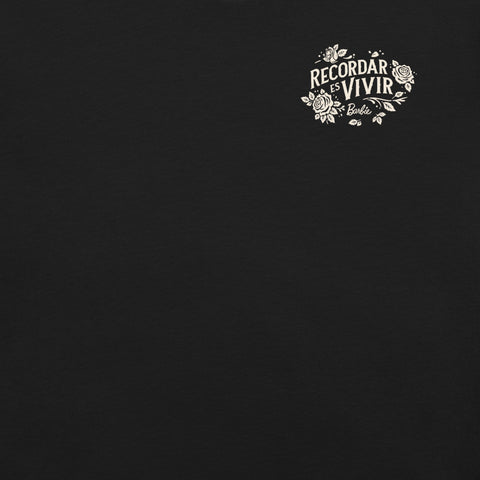 Barbie Día de Muertos Ken Recordar es Vivir Black T-shirt