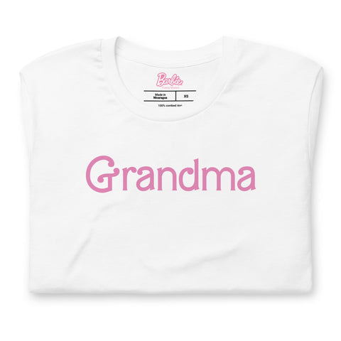 Barbie Grandma White T-Shirt