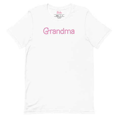 Barbie Grandma White T-Shirt