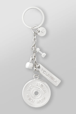 W6130 - Metal Gym Keychain