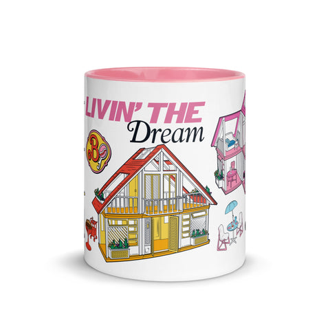 Barbie Living the Dream White Mug