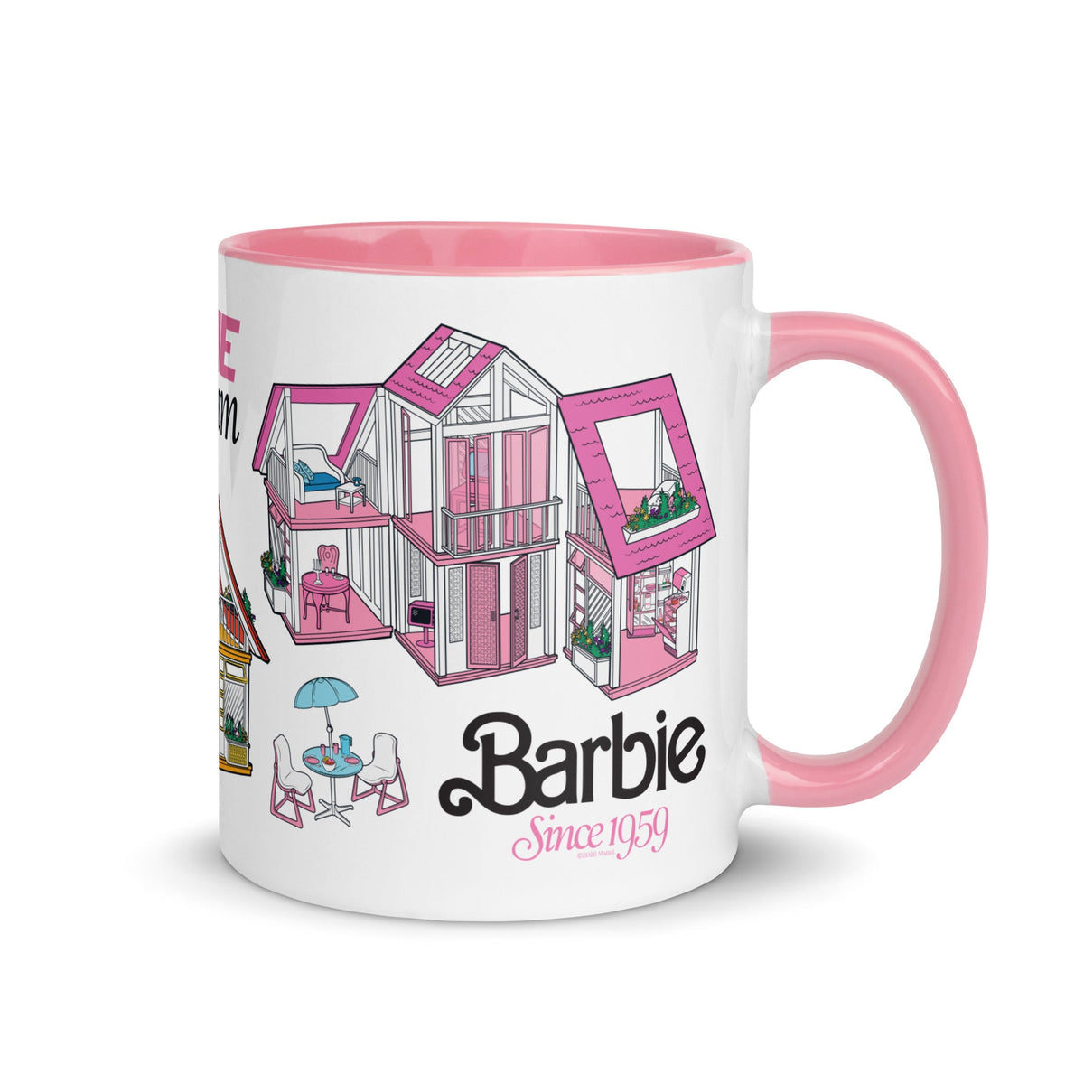 Barbie Living the Dream White Mug