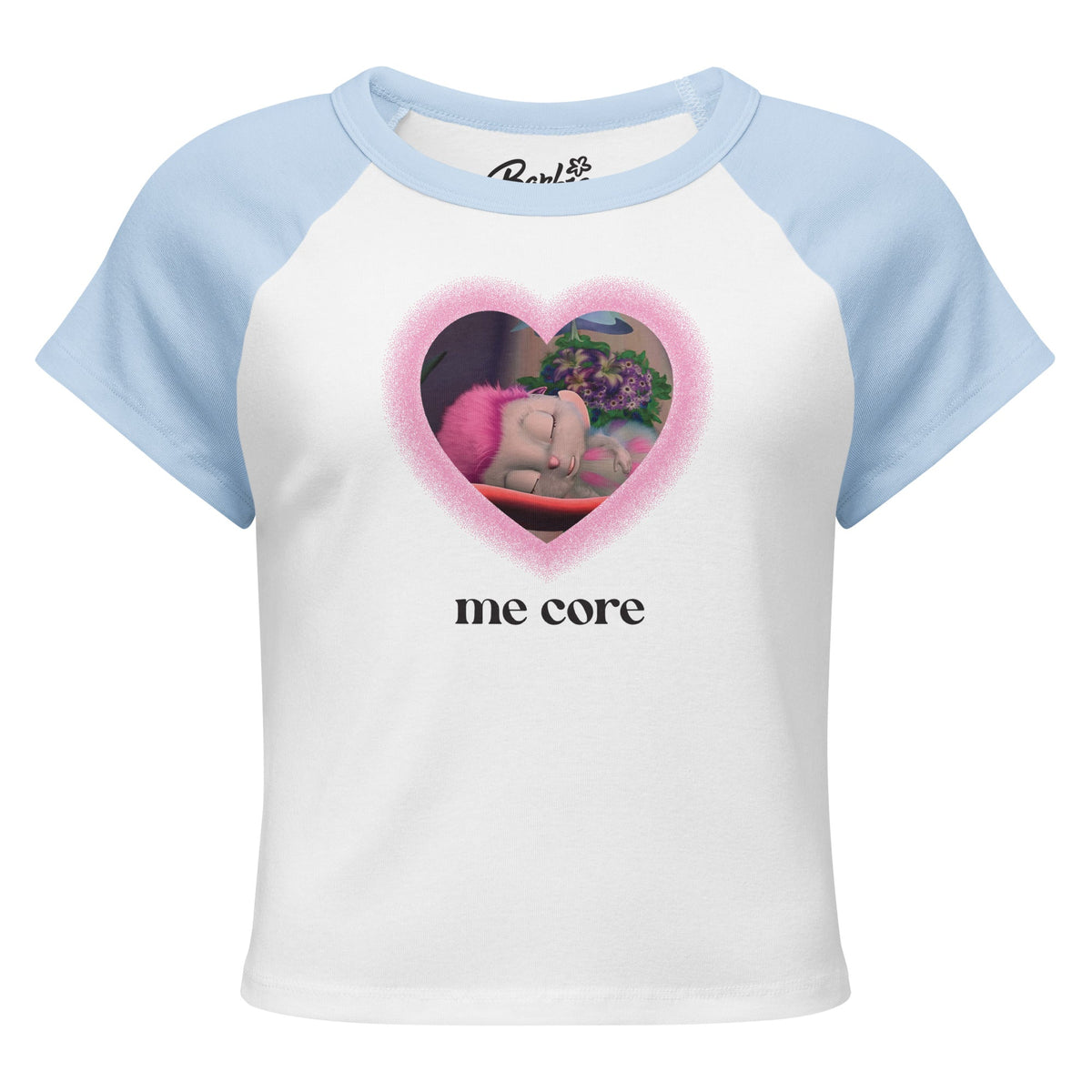 Barbie Bibble Fairytopia Me Core White Ringer T-shirt